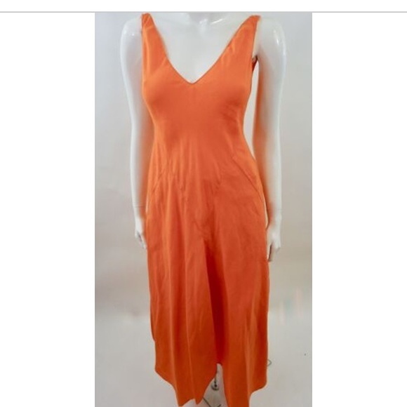 🔥SOLD🔥Ralph Lauren Purple Label Linen Midi Dress - Picture 8 of 8